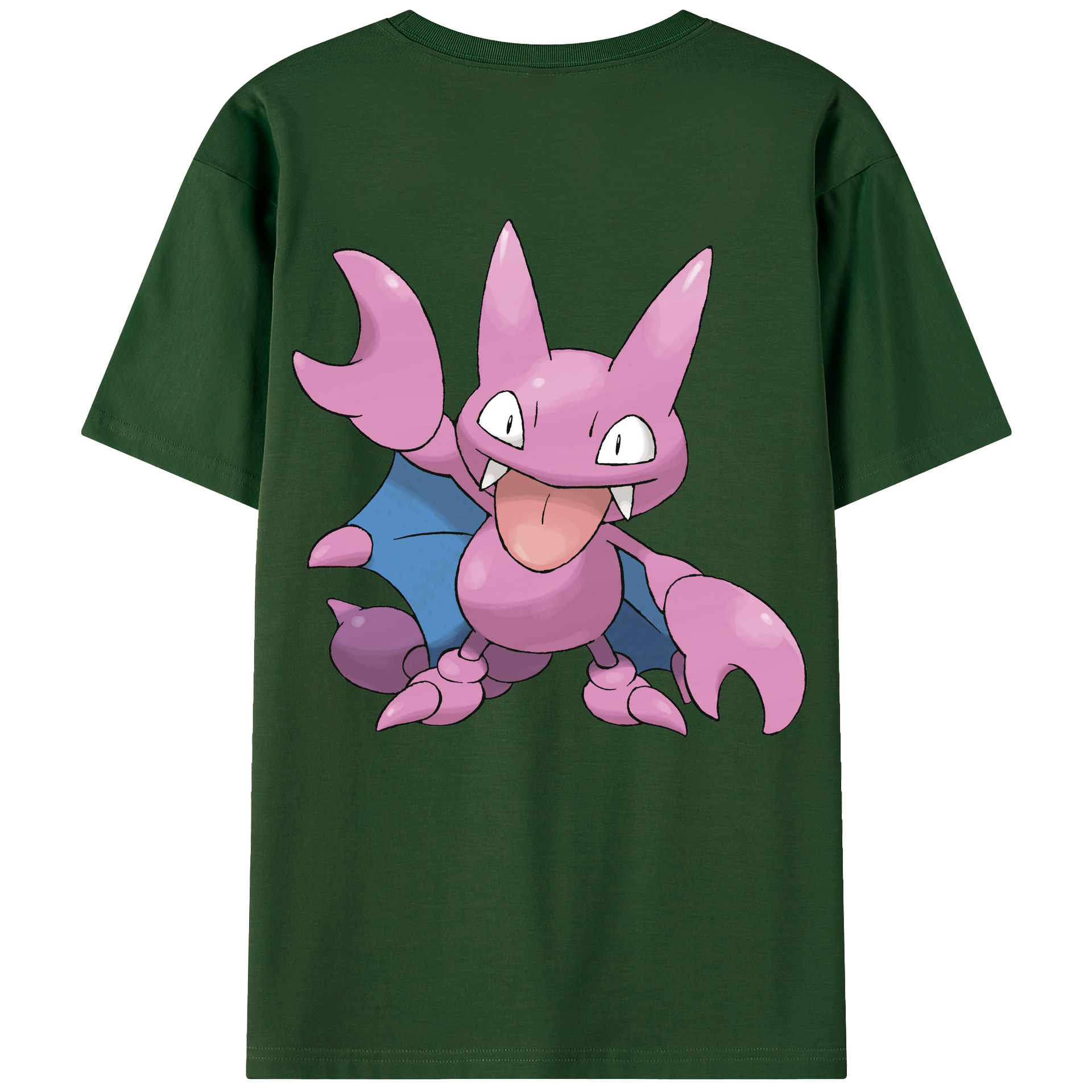 （画像用） ポケットモンスター Pokémon 綿100％半袖Tシャツ（背面プリント）